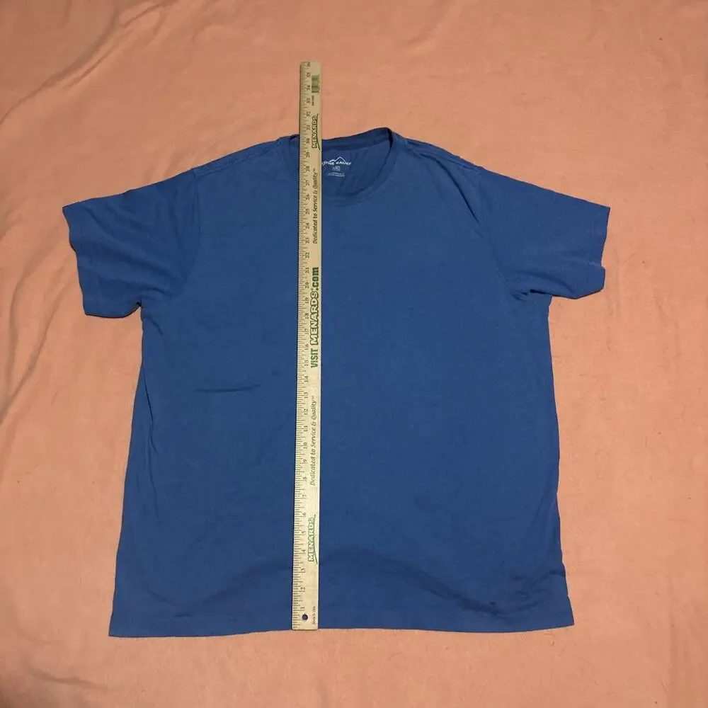 Eddie Bauer Men’s Blue T-shirt Size XXL
